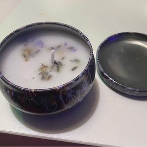 lavender forget me not candle (2 per order!)